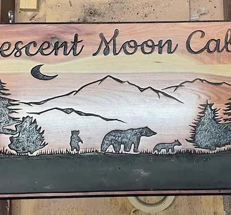 Villa Crescent Moon Cabin Sevierville Exterior foto