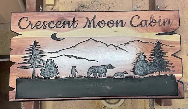 Villa Crescent Moon Cabin Sevierville Exterior foto